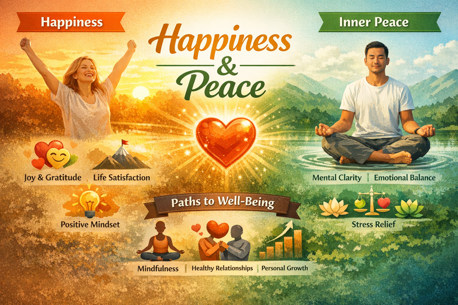 Happiness and Peace: Step-by-Step Guide