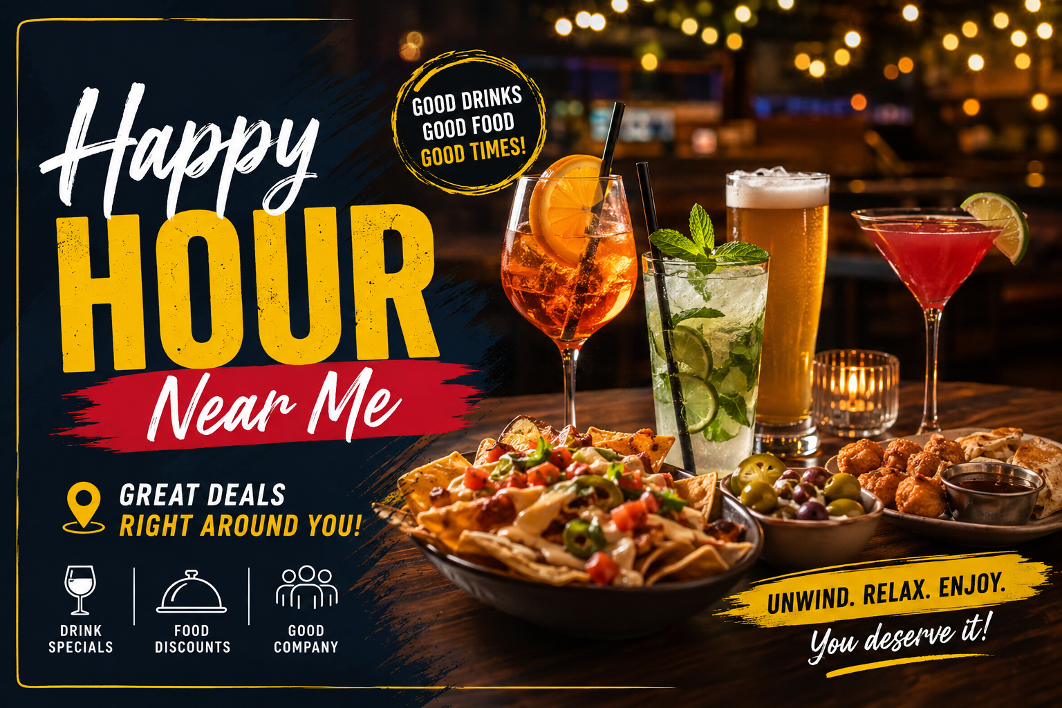 Happy Hour near me